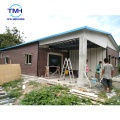 Customize Metal Sheet Prefabricated Wooden House Villa