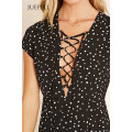 Wyldr Lace-up Mini Dress