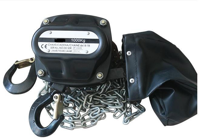 Chain hoist double bearing