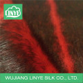 high quality faux fur fabric, stripe fabric for blanket/garment