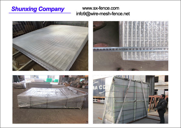 Packaging and Shipping of 358 Security Fence