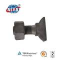 High Tensile T Bolt with Nut Zinc Plated