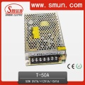 50W Triple Output Switchinh Mode Power Supply 5V 12V -5V