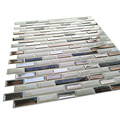 Smart self-adhesive peel and stick subway tile