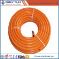 Superior qualidade PVC cobrir fibra reforço gás mangueira