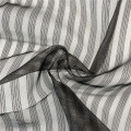 Hot Sale Tyne Strip Organza Comfortable Tulle Fabric