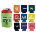 Impression de sublimation isolée Neoprene Can Cooler with Glued Bottom