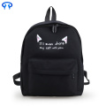 School Casual Hipster Lady Canvas Backpack