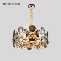 modern golden chandelier decorative indoor lighting