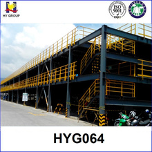 Prefabricated steel structure for car parking