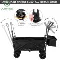 Outerlead Folding Stroller Wagon with Removable Canopy