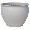 Vaso de flores de cerâmica envidraçado vasos modernos vineyarda pote