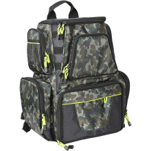 Fishing Tackle Backpack with Waterproof Rain Cover