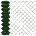 Galvanzied &amp; PVC Caated Chain Link Clôture