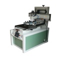 Precision screen printing machine with slide-table