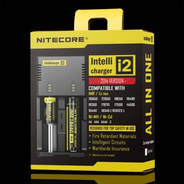 Original Authentic Nitecore I2 Universal Battery Charger for 18650