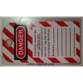 PVC Safety Tag Lockout