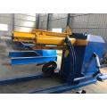 Automatic sheet metal coil loading uncoiler