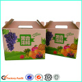 Custom Corrugated Box Fruit Packaging Box Grape