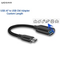 USB C para um adaptador personalizado