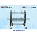 Stainless steel equipment trolley