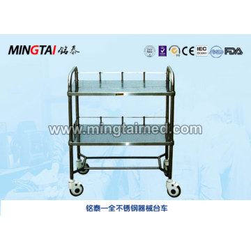 Stainless steel equipment trolley