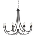 Iron Chandelier Lighting with Clean Design for Home Design Styles (SL2501-8)