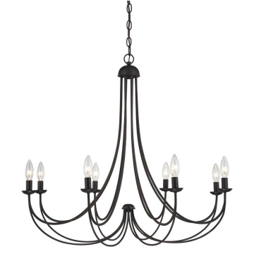 Iron Chandelier Lighting with Clean Design for Home Design Styles (SL2501-8)