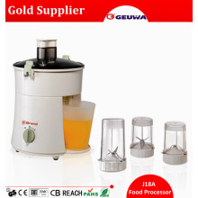 Quality 300W Copper Motor CE Electric Mini Juicer / Blender Food Processor J18A