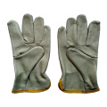 Ab Grade Pig Skin Protective Safety Labor Gloves for Drivers