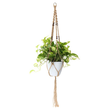 macrame plant hanger tutorial