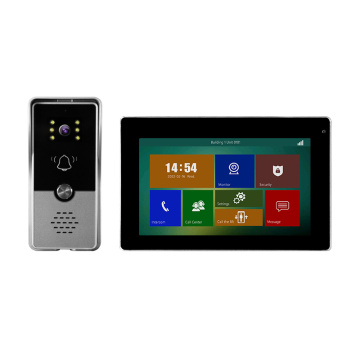 7 &quot;Touchscreen Videotürtür -Eintrags -Intercom