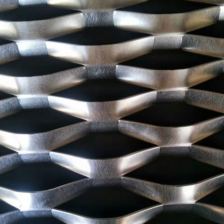 Decorative Aluminium expanded metal wire mesh