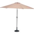 Foldable umbrella base in black color