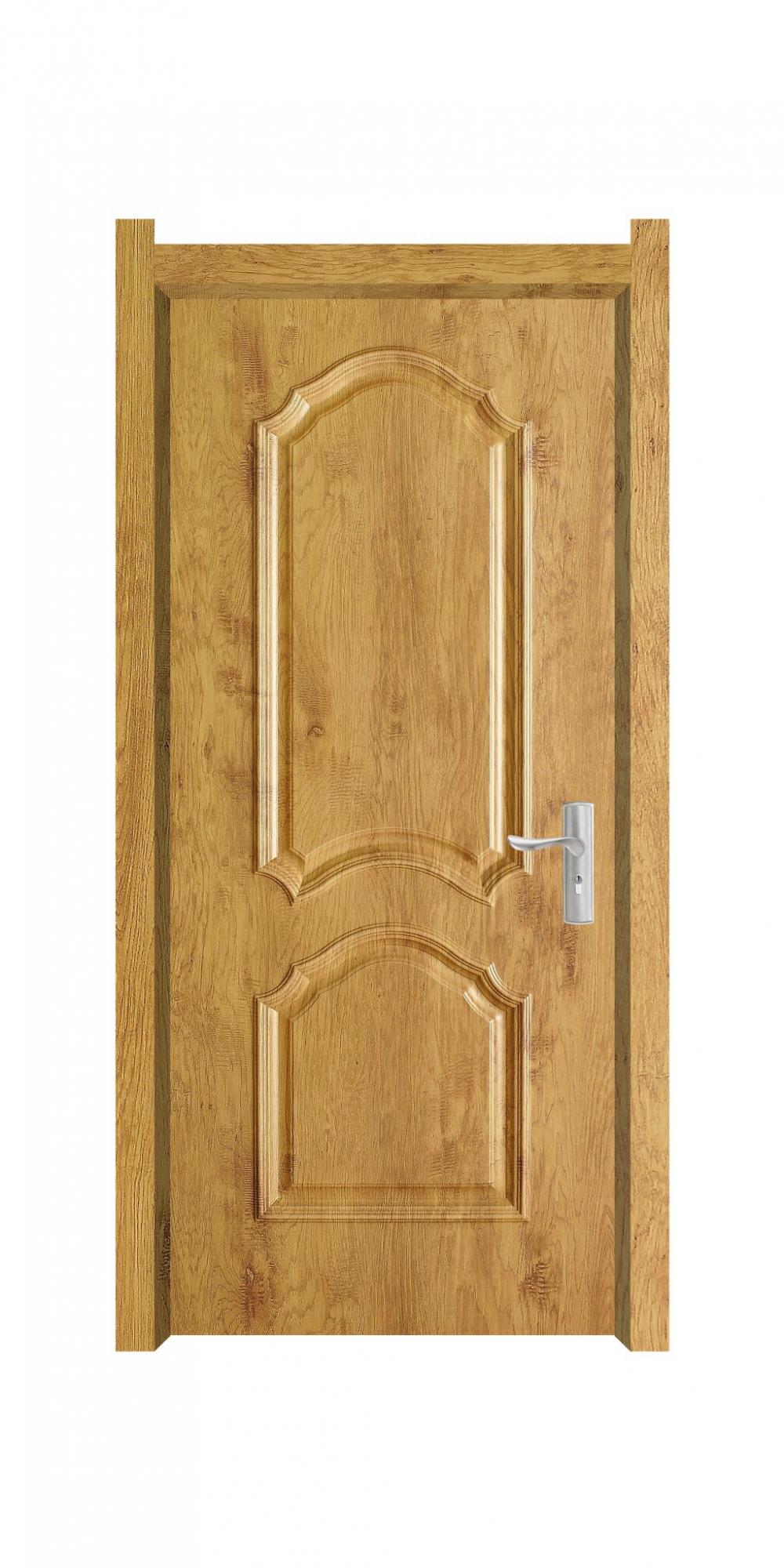 interior door panel with wooden design