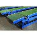 Telescopic belt conveyor system