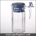1.4L Kaltwasser-Glasbecher mit Kunststoffdeckel