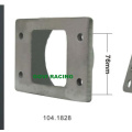 CNC Maschine Schneiden 76mm Auto Lufteinlass Adapter