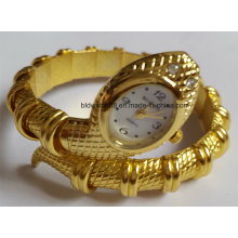 Наручные часы браслета с золотым браслетом для женщин