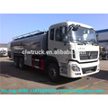 2015 New Condition and Euro IV Dongfeng TianLong 6x4 oil tanker,23-25cbm heavy oil tanker truck price