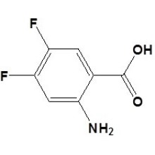 2-Амино-4, 5-дифторбензойна кислота N 83506-93-8