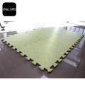 Gelbe Blumen Transferdruck EVA Foam Puzzle Mat