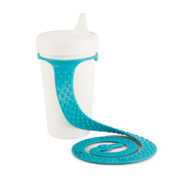 Lebensmittelqualität Silikon Sippy Cup Halter Armband