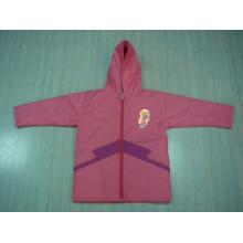 Yj-1140 Children′s Pink Cute Waterproof Jacket Rainwear Raincoat Online Shopping