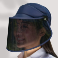 Face shield mask large sun visor hat factory