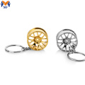 Metal Custom Car Steering Wheel Keychain