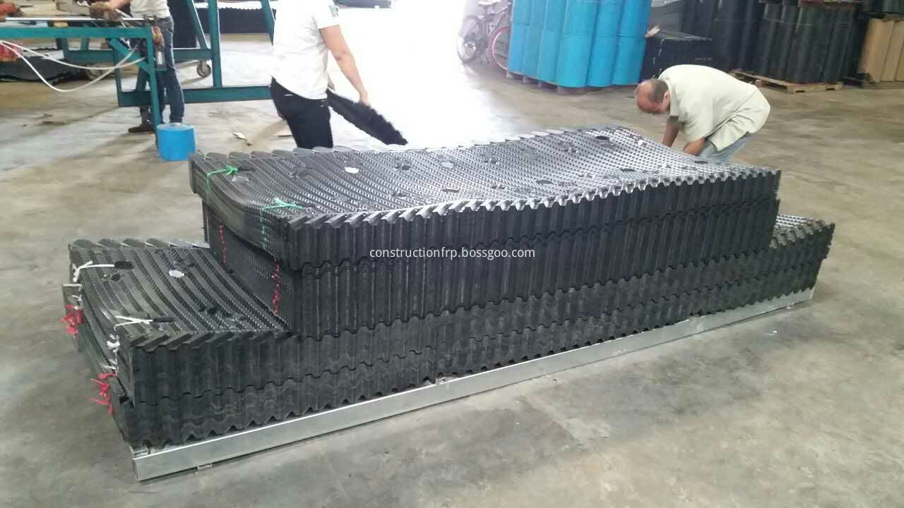 Square Cooling Tower PVC PP Filling 