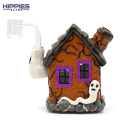 3D Cartoon Dab Rigs with Halloween Pumpkin house