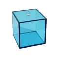 Acrylic Square Canister With Lid