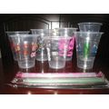 PP Disposable Plastic Cup with Customized Logo